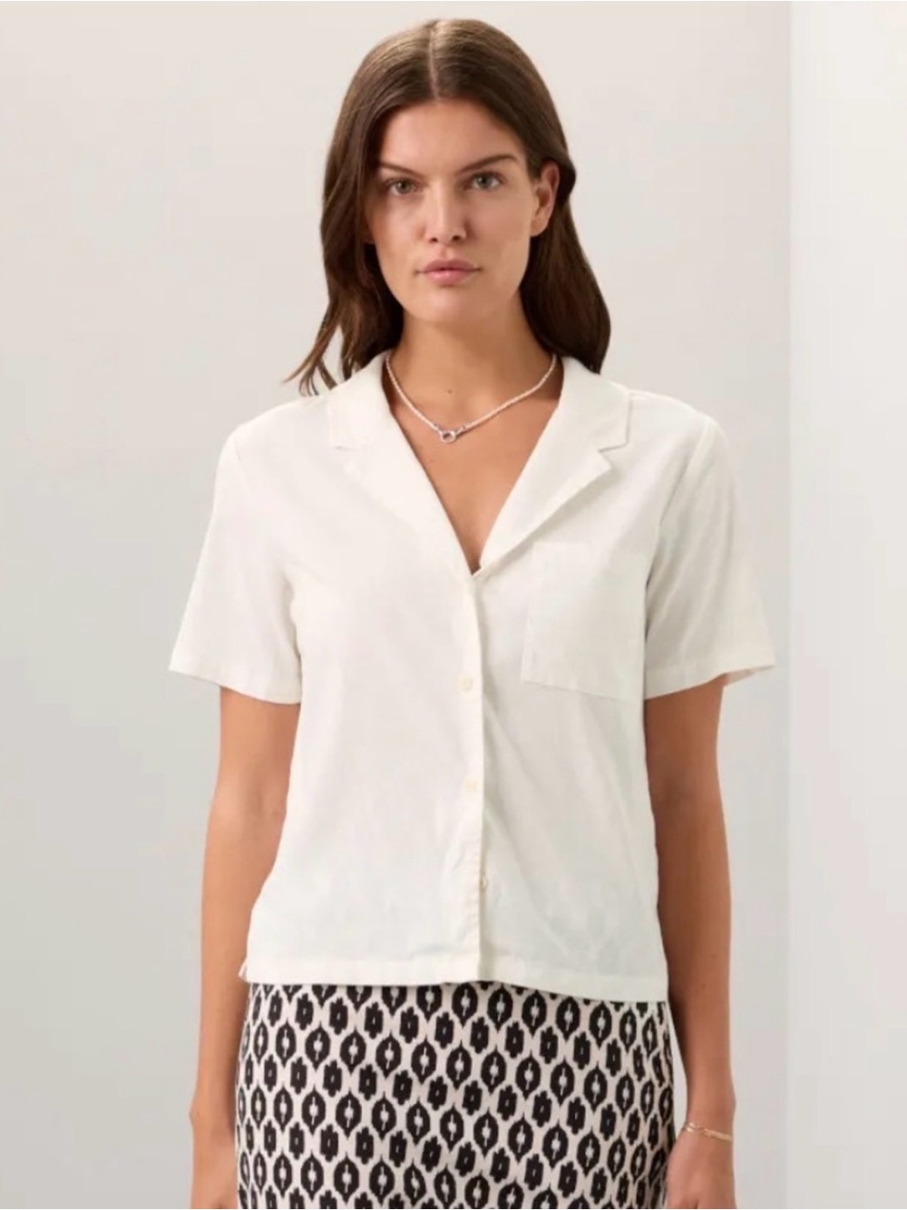 Marine Layer Lucy Button Down Top